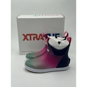 XTRATUF Women's Ankle Deck Boot Purple Aurora New In Box Size 5